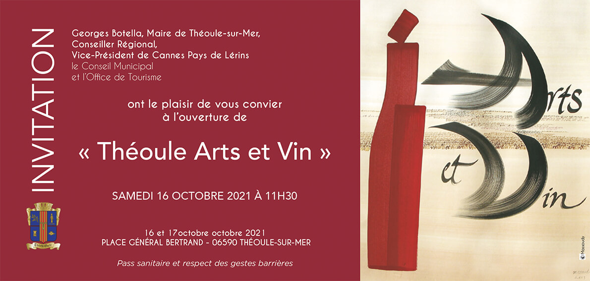 Invitation Arts Et Vin 2021